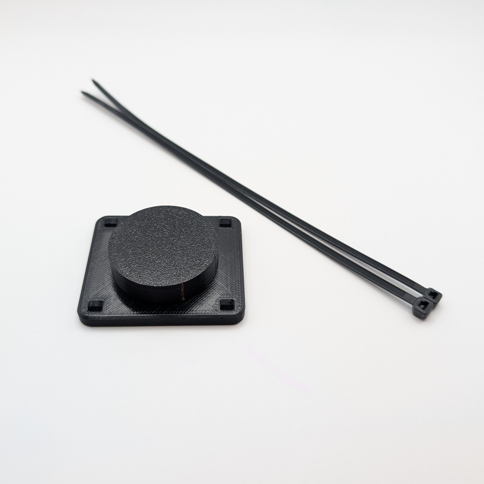 Universal AirTag Zip Tie Mount - Detail View